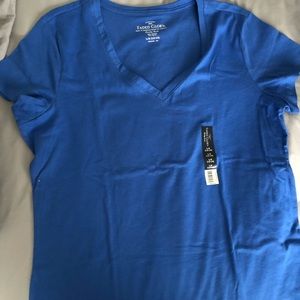 Royal blue T-shirt 2 pc large cotton